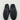 Men’s Saks Fifth Avenue Dark gray leather horsebit mule loafer Size 8M Saks Fifth Avenue