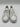 Men's Prada brushed White leather low-top Lace up sneakers Size 9UK PRADA