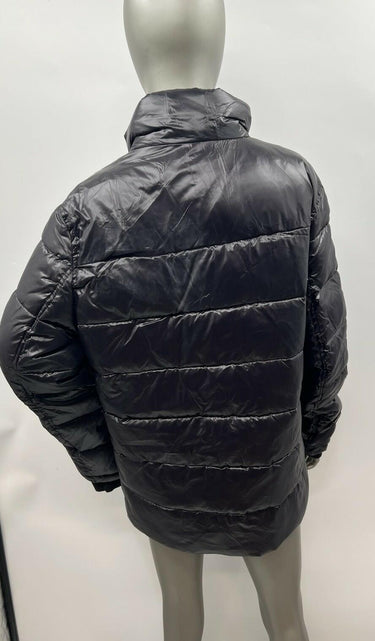 GUESS Men's Midweight Logo Oversized Zip Puffer Color Black Size S