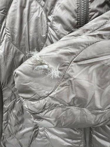 32 Degrees HEAT Packable Quilted Puffer Jacket Taupe L/G