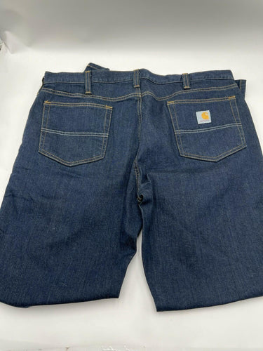 Carhartt Slim Fit Jeans Mens Dark Wash Denim Workwear Original Fit 38X34 Carhartt