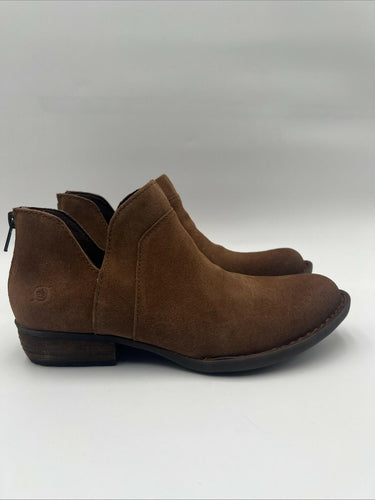 Born Women's Shari II Booties Brown Size 7.5M Børn