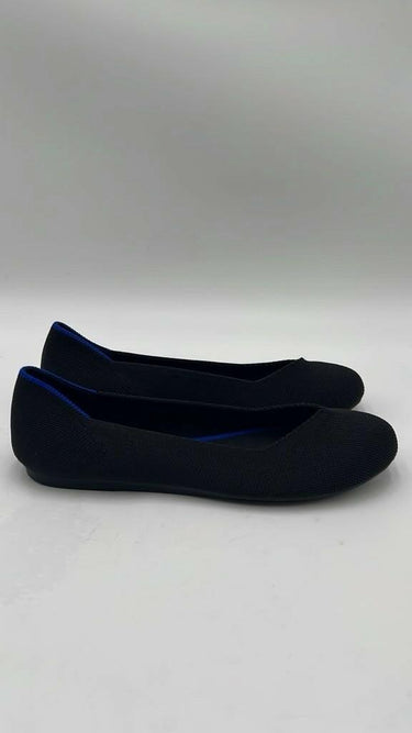 Rothy's Women's The Flats Flats Slip-on Shoe Solid Black size 6.5 Rothy’s