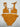 Cotton On Woman’s orange ribbed two-piece bikini set tie-shoulder straps Size 16 Cotton On