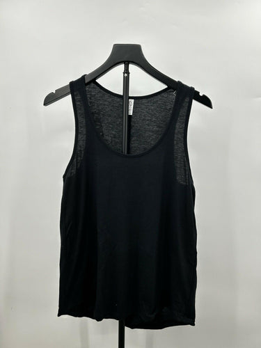 Alternative Apparel Woman’s Black Tank Top Size M Lightweight Semi Sheer Alternative
