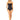 Anne Cole Women's Solid Twist Front Shirred Bandeau Tankini Swim Top, Navy, XL Anne Cole