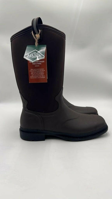 Muck Boot Men's Chore Western Tall Work Boots in Brown Size 11 Muck Boots