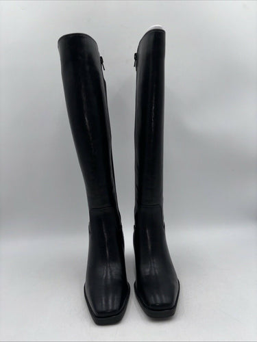 NWB Kelly & Katie Chana 50/50 Knee High Black Side Zip Boot Size 6 M Kelly & Katie