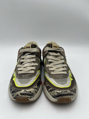 GUCCI Women's Ultrapace 'Rock Tejus Printed' Lace Up Sneakers Size 35.5