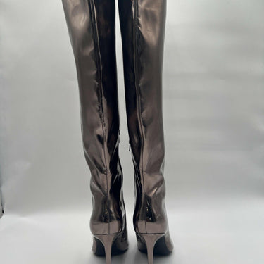 INC Sedona Women’s Slouchy Over-The-Knee Boots Pewter Size 7.5M INC International Concepts