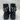 Sugar Kade Black Snake Emboss Pearl Chain Combat Boots Womens 10 Sugar