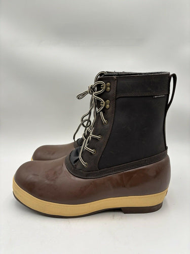 Men’s Xtratuf Legacy Lace boot Brown Leather / Runner Size 13M