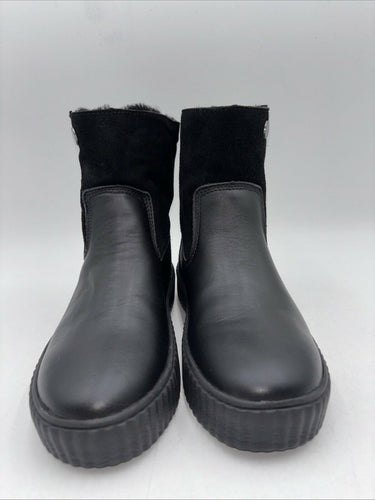 Pajar Canada Caline Waterproof Black Winter Snow Platform Boots Womens Sz 6-6.5
