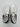 Men’s Alexander McQueen Court Trainer sneakers white Leather Black Suede Size 43 Alexander McQueen