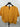 Abound Top Orange Slice Mustard Bubble Hem Cropped T-Shirt Tee L Abound