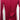 Fraiche by J red velvet midi dress, long sleeves side draped detail Size S Red Velvet