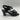 Women’s Manolo Blahnik Mulia Button Leather Sandals Black Size 36 Manolo Blahnik
