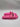 Balenciaga Women's Logo Pool Slides in Fluo Pink Size 10 US