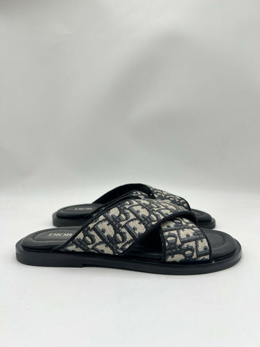 Dior Alias sandal in beige and black Dior Oblique jacquard Size 40 Dior
