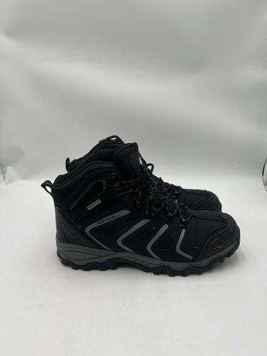NortiV8 Softshell Waterproof Hiking Boots Black Grey Mens SIZE 13 US 47.5 EU NortiV8