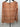 L'Academie Top Womens Blouse Deep V Draped Tie Sleeve Geometric Terracotta S L’academie