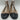 Women’s Stuart Weitzman Eden Strap Flats in adobe/black Leather Size 6.5B Stuart Weitzman