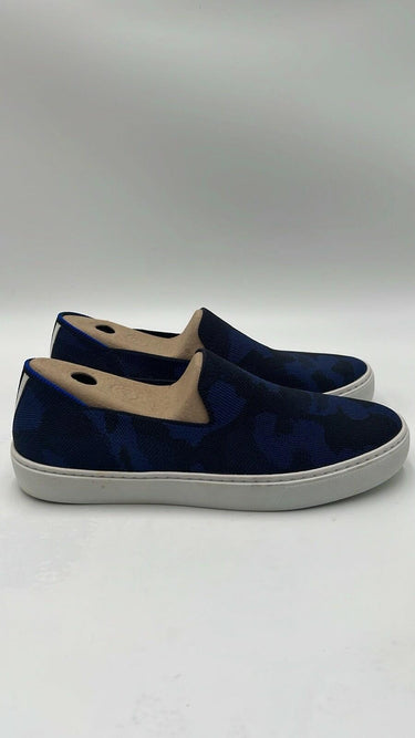 Rothy’s Women’s The Original Slip-On Sneaker Navy Camo Size 8 Rothy’s