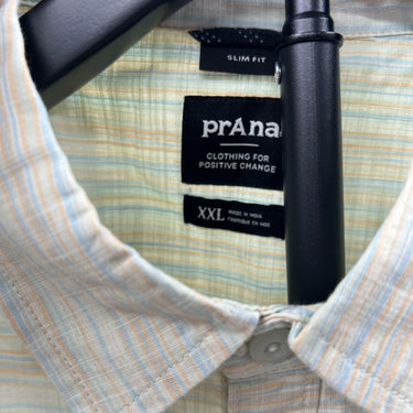 NWOT Prana Groveland Shirt - Men's, Pale ALolee Size XXL prAna