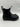 Xtratuf 6 in Ankle Deck Boot Rubber Waterproof Rain Deck Shoes Black Size 6
