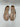 Gianvito Rossi flat sandals in camel suede gold-jeweled ankle strap Size 38 GIANVITO ROSSI