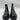 Women’s Prada brushed 45mm Black leather Chelsea boots Size 39.5 PRADA