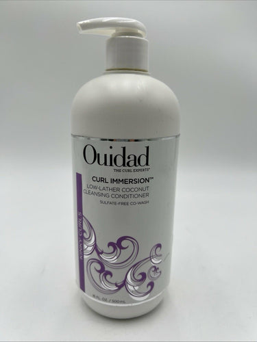 OUIDAD CURL IMMERSION No-Lather Cleansing Conditioner for dry hair 16 Oz Ouidad
