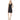 Tribal - V-Neck Jersey Dress with Pockets (Black) Women's Dress SIZE S Tribal