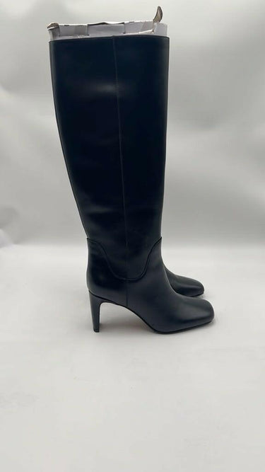 Women’s Vince Camuto Vestella Knee High Boots Black leather Size 6M Vince Camuto