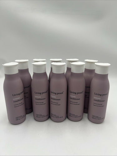 Living Proof Restore Conditioner Reverses Damage 8. Oz lot Of 10 Living Proof