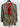 New York & Company Blouse Womens Leopard Print Red Bow Tie Neck Button Front L Leopard
