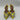 Amina Muaddi yellow Begum crystal slingback heels Size 37.5 Amina Muaddi