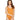 Dolce Vita - Solids High Cut One-Piece (Caramel) Women's Swimsuits One Piece L Dolce Vita