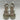 Mix No. 6 Aliciana Womens Gold Strappy Block Heel Ankle Strap Sandal Size 8.5 M Mix No. 6