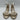 Women’s Alexandre Birman Vicky Block Heel Sandals Gold Leather Size 42 Alexandre Birman