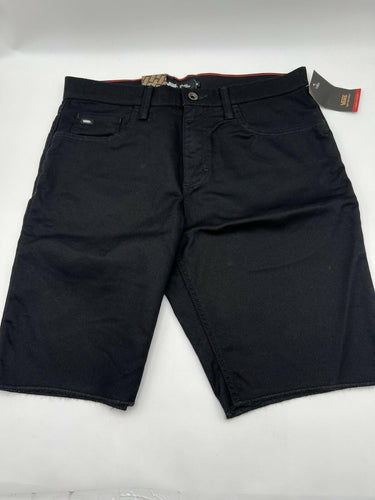 Vans Shorts Mens 31 Black Denim Stretch 21" Outseam Bermuda Shorts 31 VANS