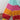 Crown & Ivy Top Womens Colorblock Stripe Tunic Blouse Split Neck 3/4 Sleeve M Split