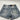 Vero Moda Denim Shorts Joana Cuffed Acid Wash Distressed NWT - M Vero Moda
