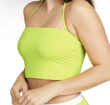 Andie Woman’s Swim The Aruba Top Neon green Size S Andie
