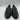 Lucky Brand Women's Ellopy Cutout Flat Loafers Black Leather Size 7M Lucky Brand