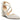 Paradox London Ryleen Silver Glitter High Block Heel Sandals Size 6.5 Paradox