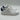 Versace Men's Embossed White & Blue Leather Low Top Sneakers Shoes Size 43 Versace