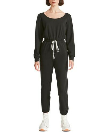 Madden Girl Juniors' Drawstring Jumpsuit Size L Madden Girl