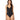 NWT Skin Womens The Perry One-Piece Swimsuit Black Size S Skin