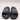 Alexander McQueen Womens Logo Pool Rubber Slides Sandals Navy Size 35.5 Alexander McQueen